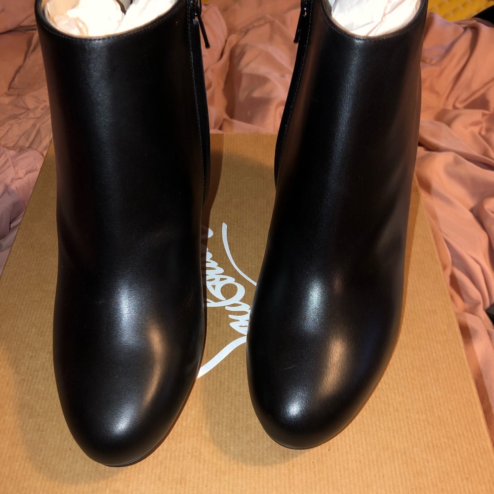 Brand New Louboutin booties with box and dust bag